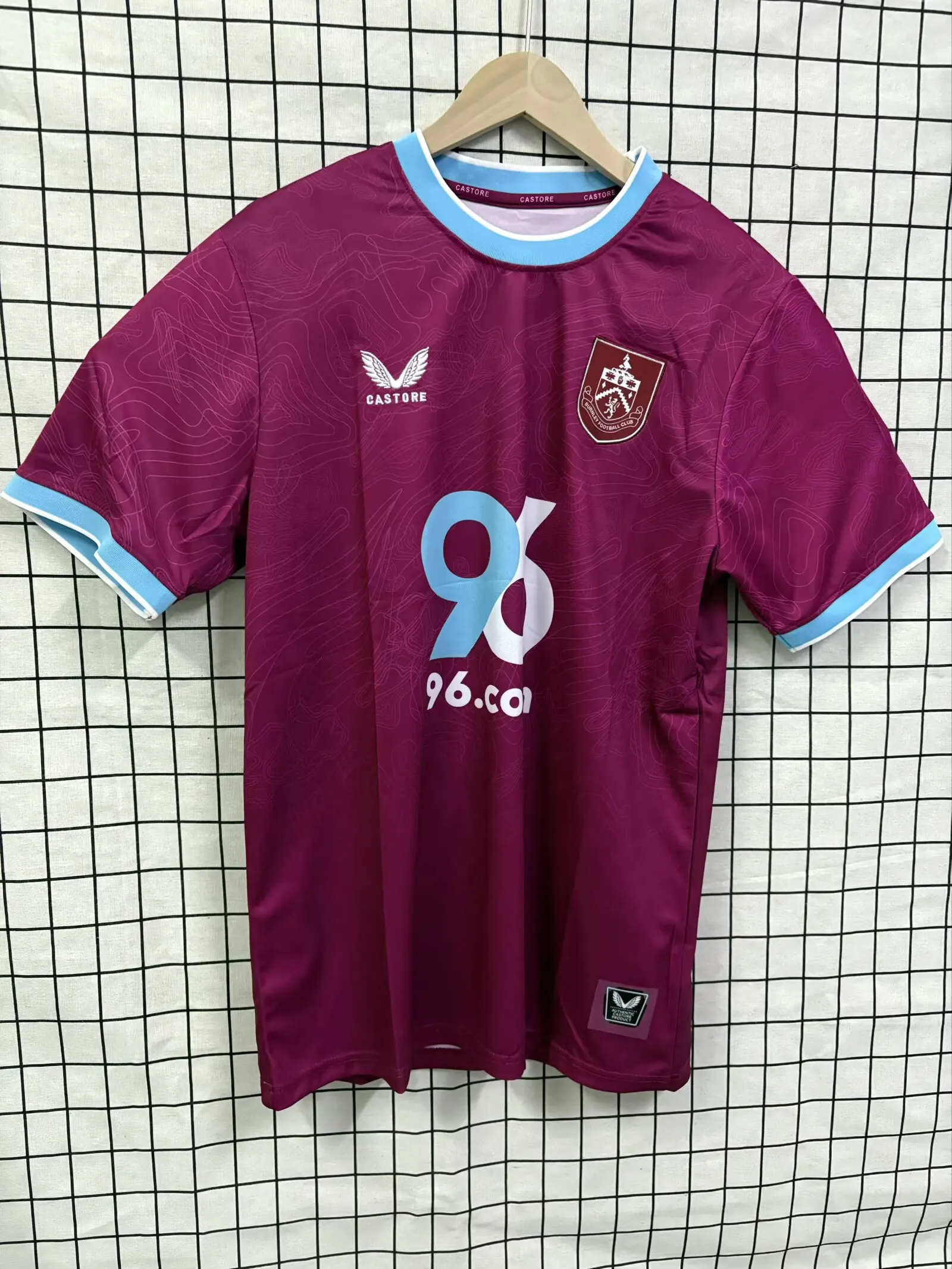 2025/2026 Burnley FC Home Football Jersey 1:1 Thai Quality