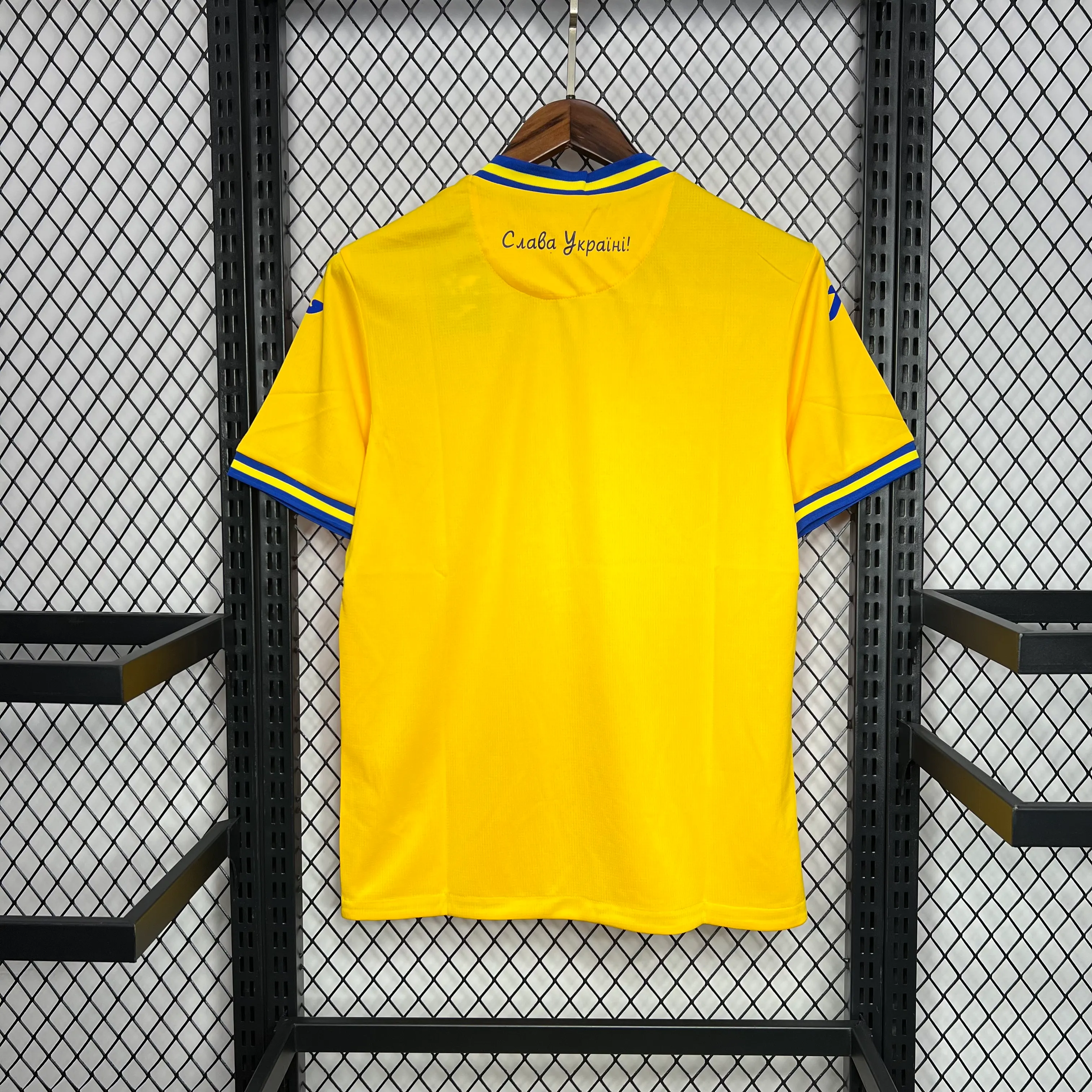 2024-2025 Ukraine National Team Home Football Jersey