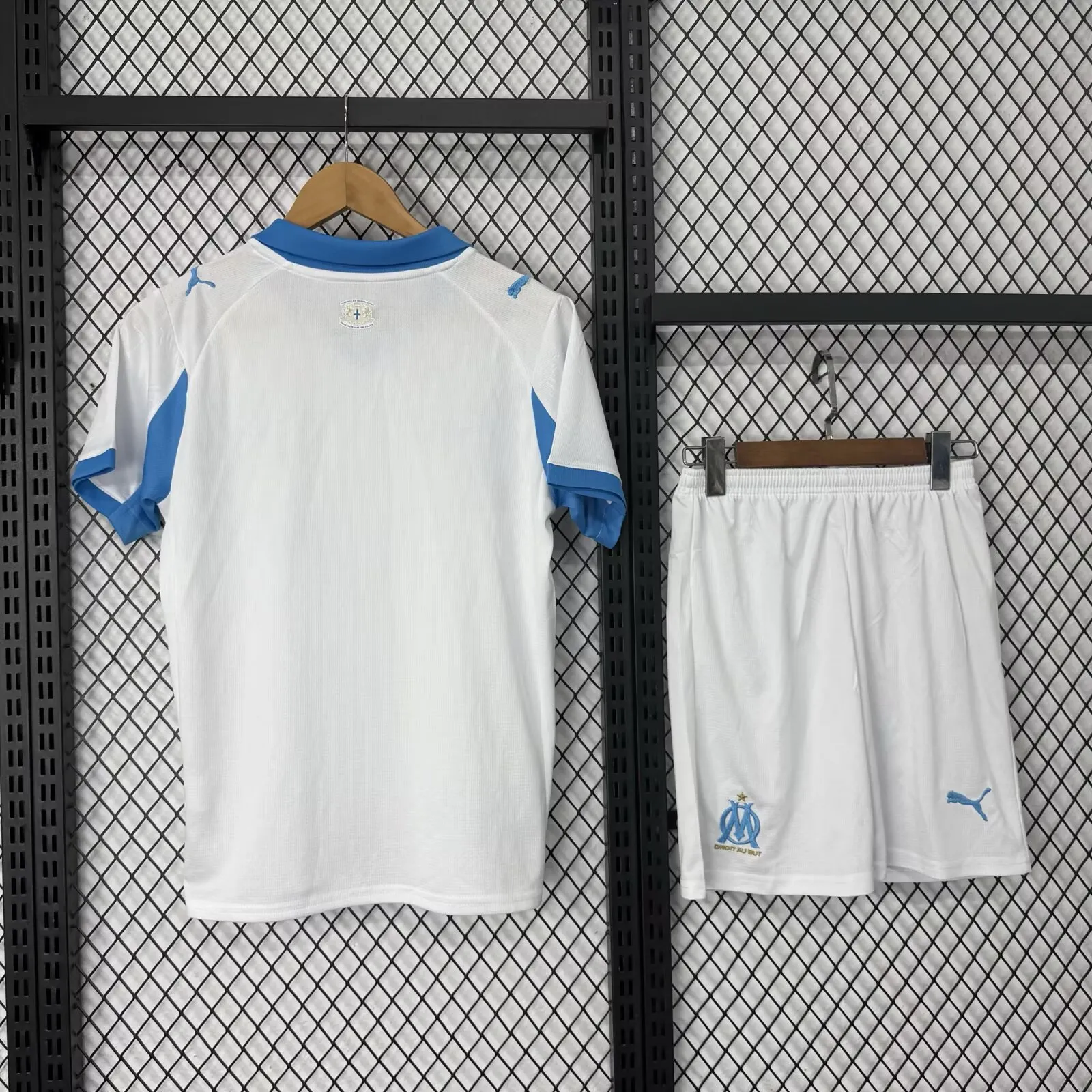 2025/2026 Olympique de Marseille Home Football Shirt 1:1 Thai Quality Kids Size