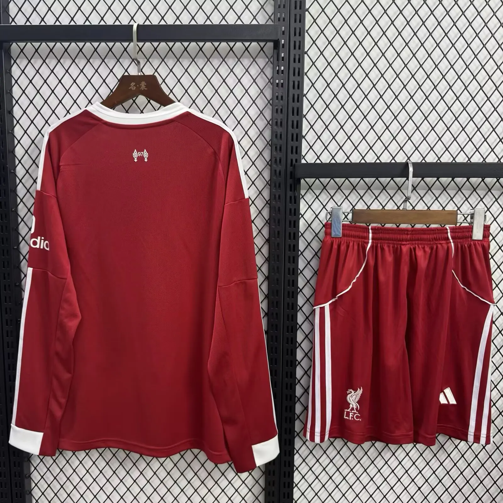 2025/2026  Long Sleeves Liverpool Home Football Jersey 1:1 Thai Quality Kids Size