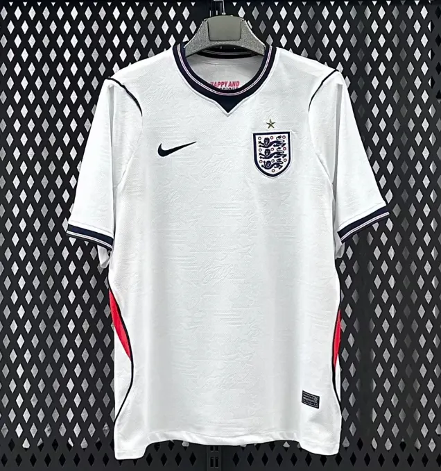 2026 England Home Football Shirt 1:1 Thai Quality