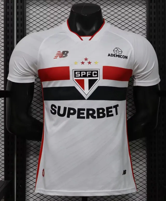 2026/2027 Player Version São Paulo Home Football Jersey 1:1 Thai Quality
