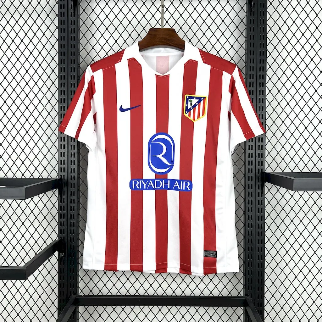 2025/2026 Atletico Madrid Home Football Jersey 1:1 Thai Quality