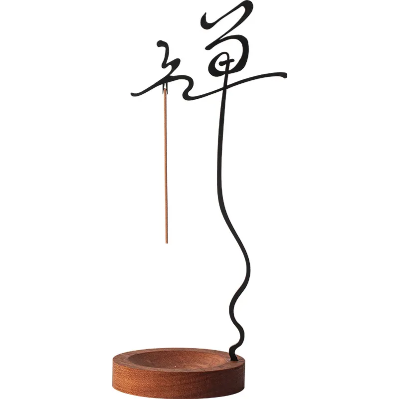 Zen Incense Base Incense Burner Upside-Down Incense Holder Home Indoor Tea Room Incense Insert Living Room Aromatherapy Stove Ornaments 9