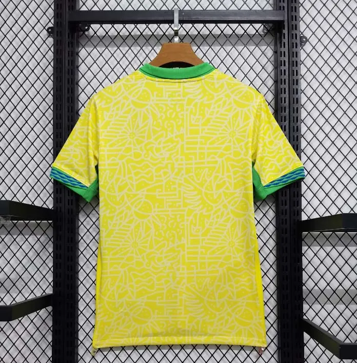 2024-2025 Brazil Home Football Shirt 1:1 Thai Quality