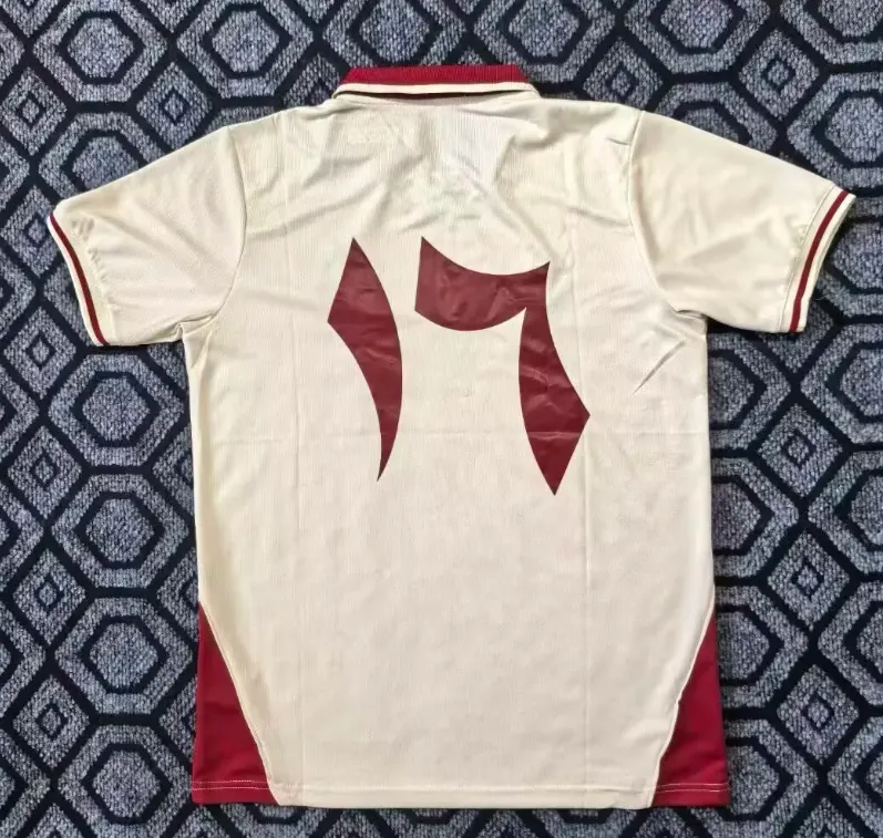 2025/2026 Palestine Yellow Red Collar Football Shirt 1:1 Thai Quality
