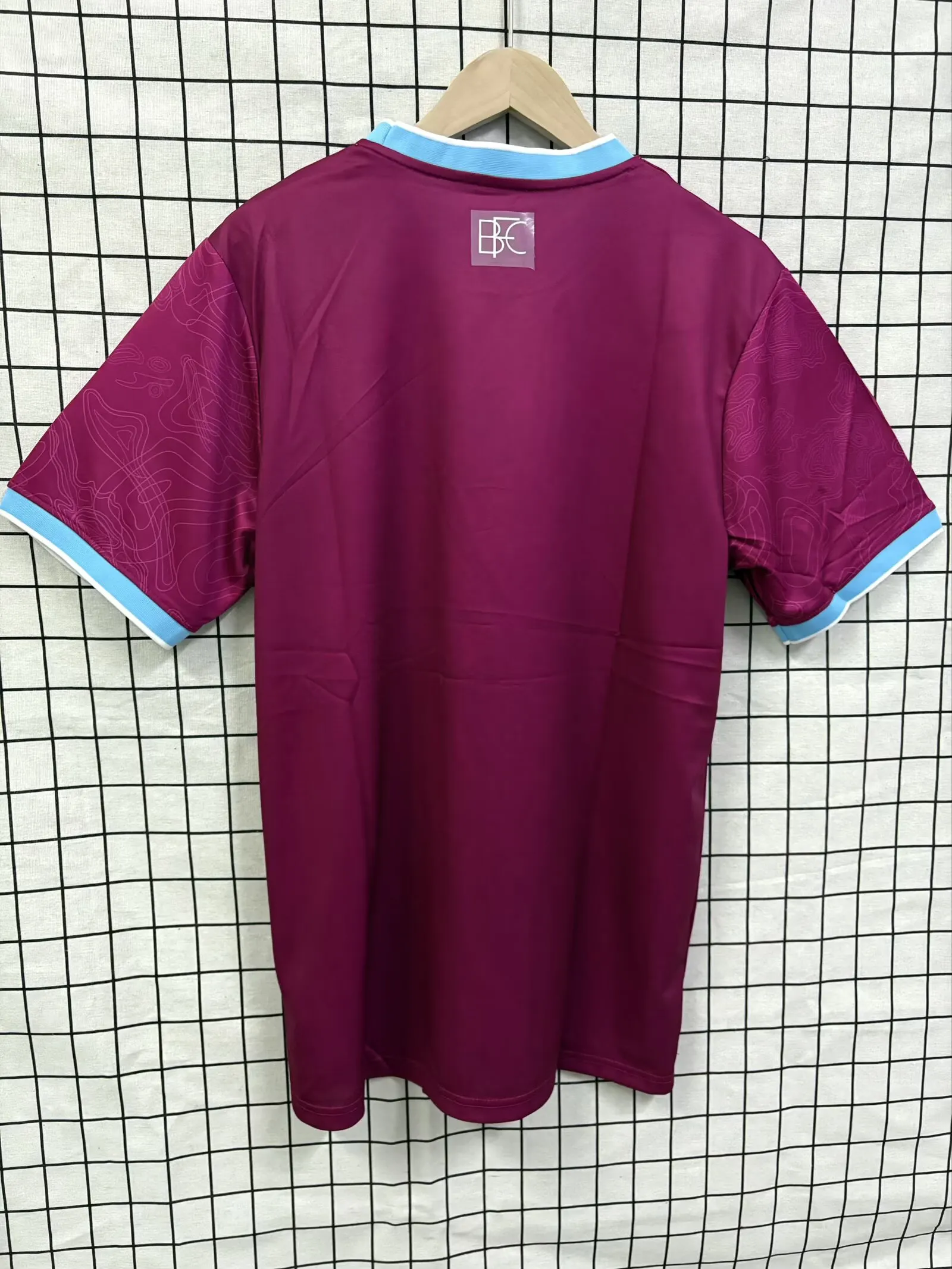 2025/2026 Burnley FC Home Football Jersey 1:1 Thai Quality