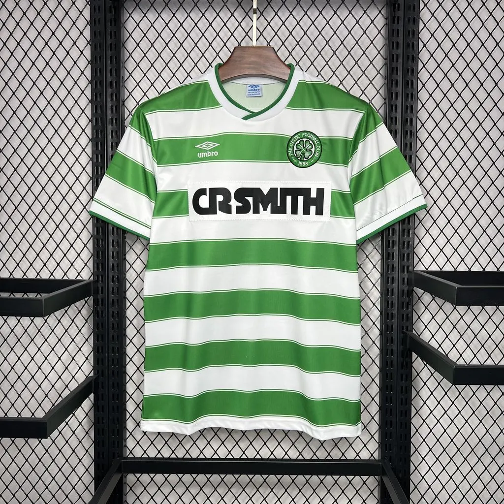 1985/1987 Retro Celtic Home Football Shirt 1:1 Thai Quality