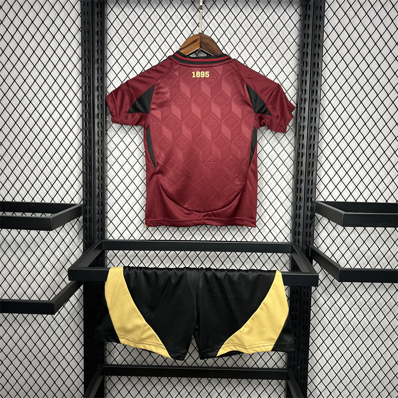 2024-2025 Belgium National Team Home Football Shirt 1:1 Thai Quality Kids Size