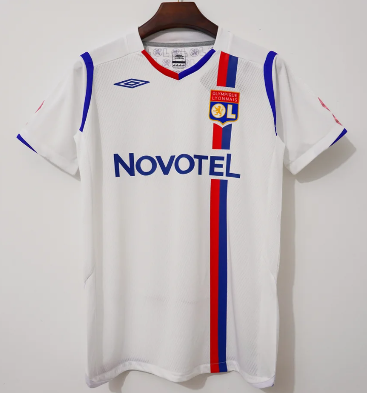 2008/2009 Retro Lyonnais Home Football Shirt 1:1 Thai Quality