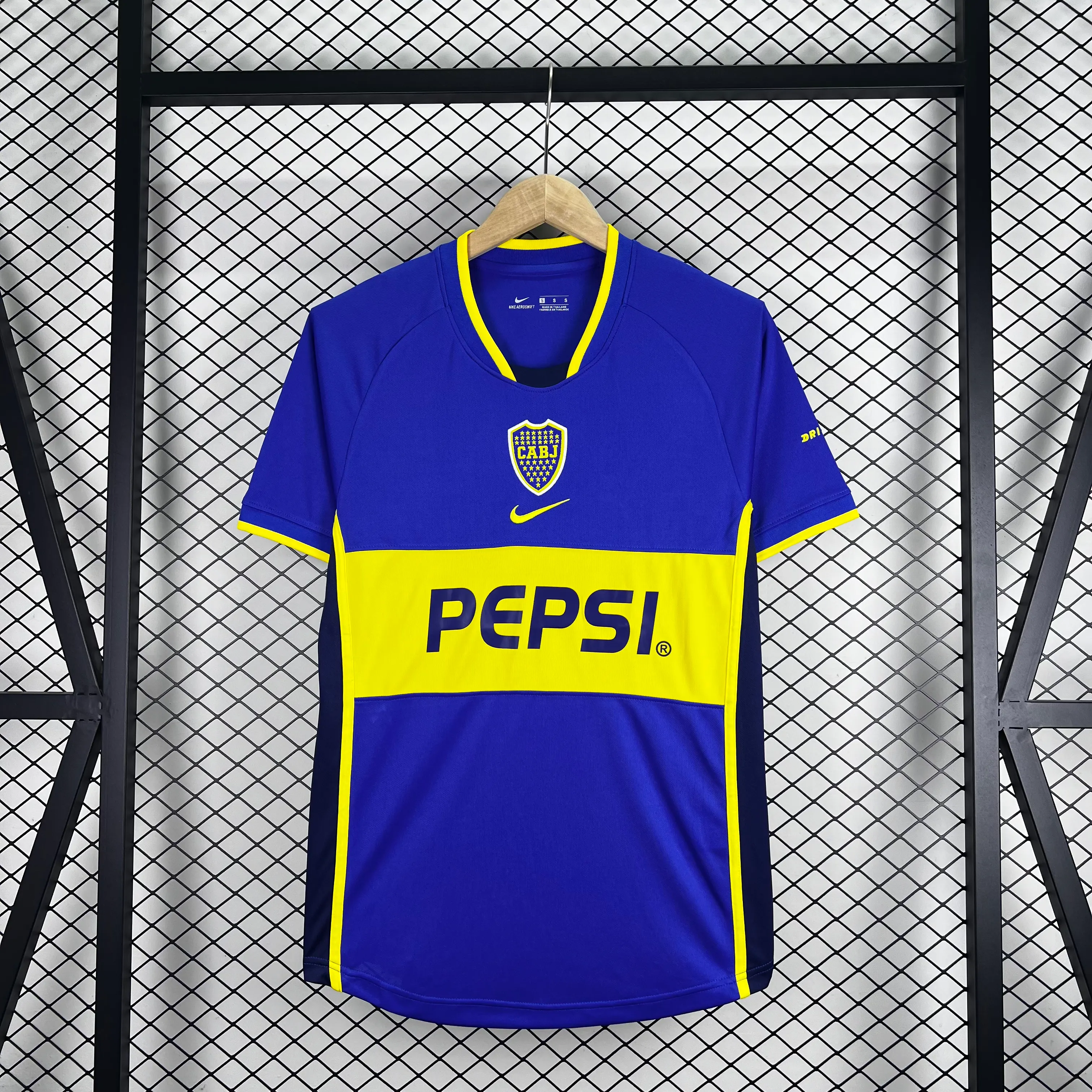 2002/2003 Retro Boca Juniors Home Football Jersey 1:1 Thai Quality