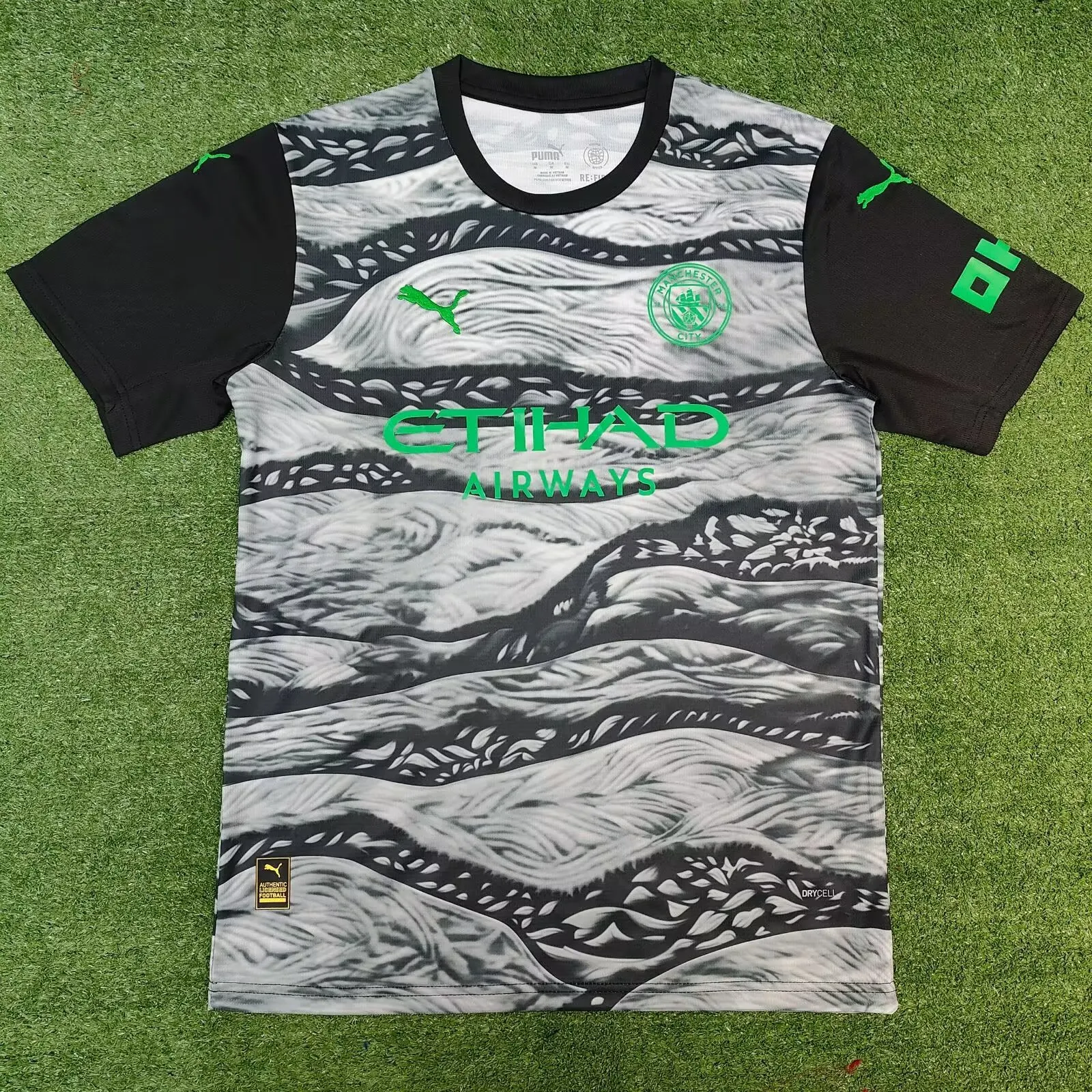 2025/2026 Manchester City Black & Grey Concept Edition Football Jersey 1:1 Thai quality