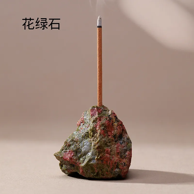 Natural White Pink Amethyst Raw Stone Incense Insert Crystal Ore for Buddha Incense Burner Incense Holder Diffuser Stone Base Wholesale 16