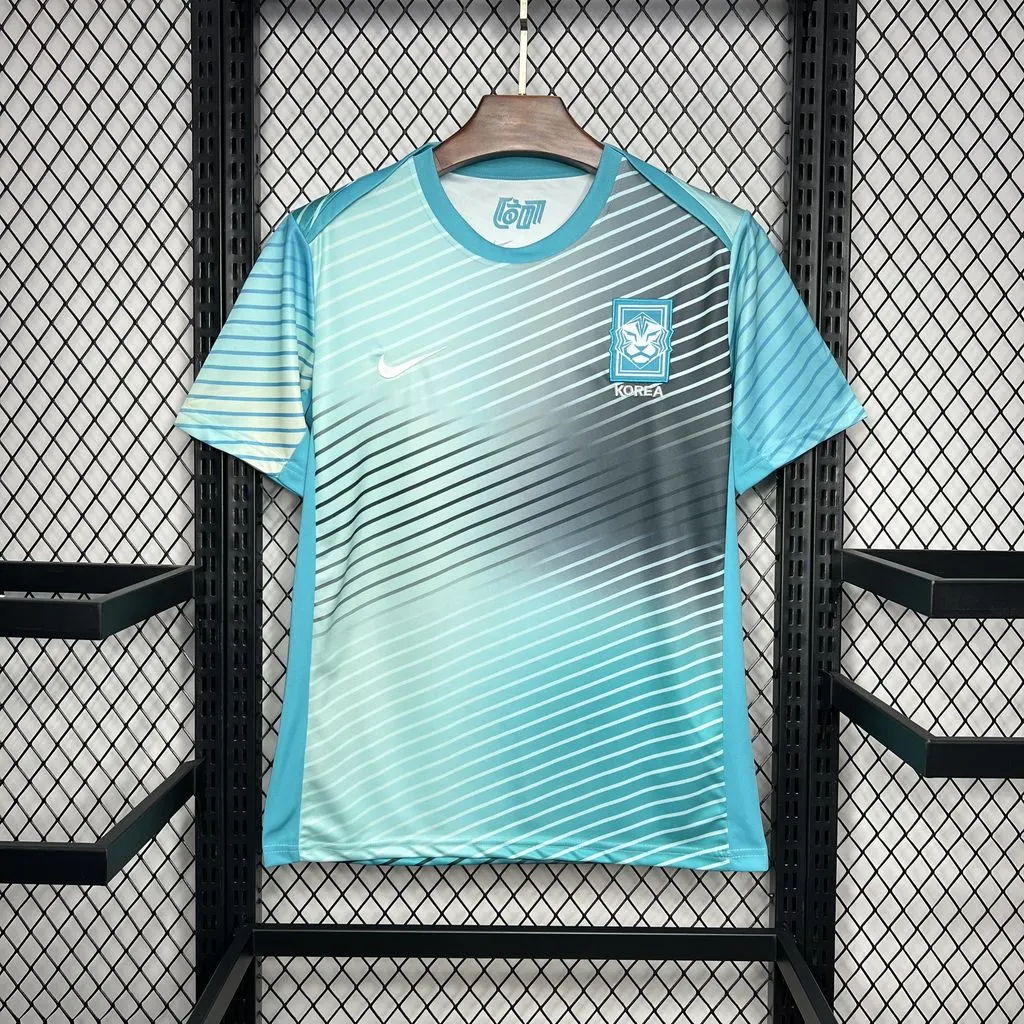 2024-2025 Korea Pre-match Training Football Shirt 1:1 Thai Quality