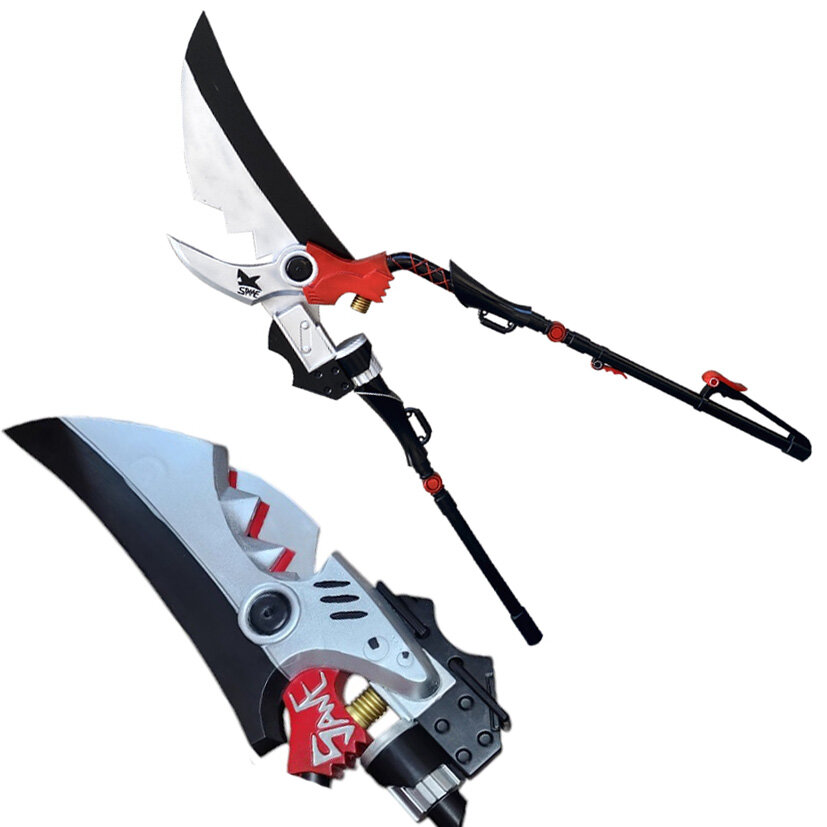 【ここ】武器 Azuiblc ゼンゼロ エレン・ジョー コスプレ ハサミ 可動式 3つ割り