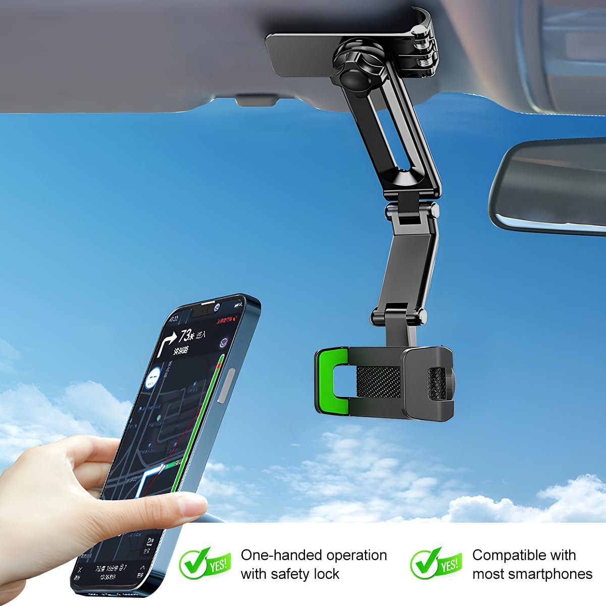 Safe Car Phone Holder