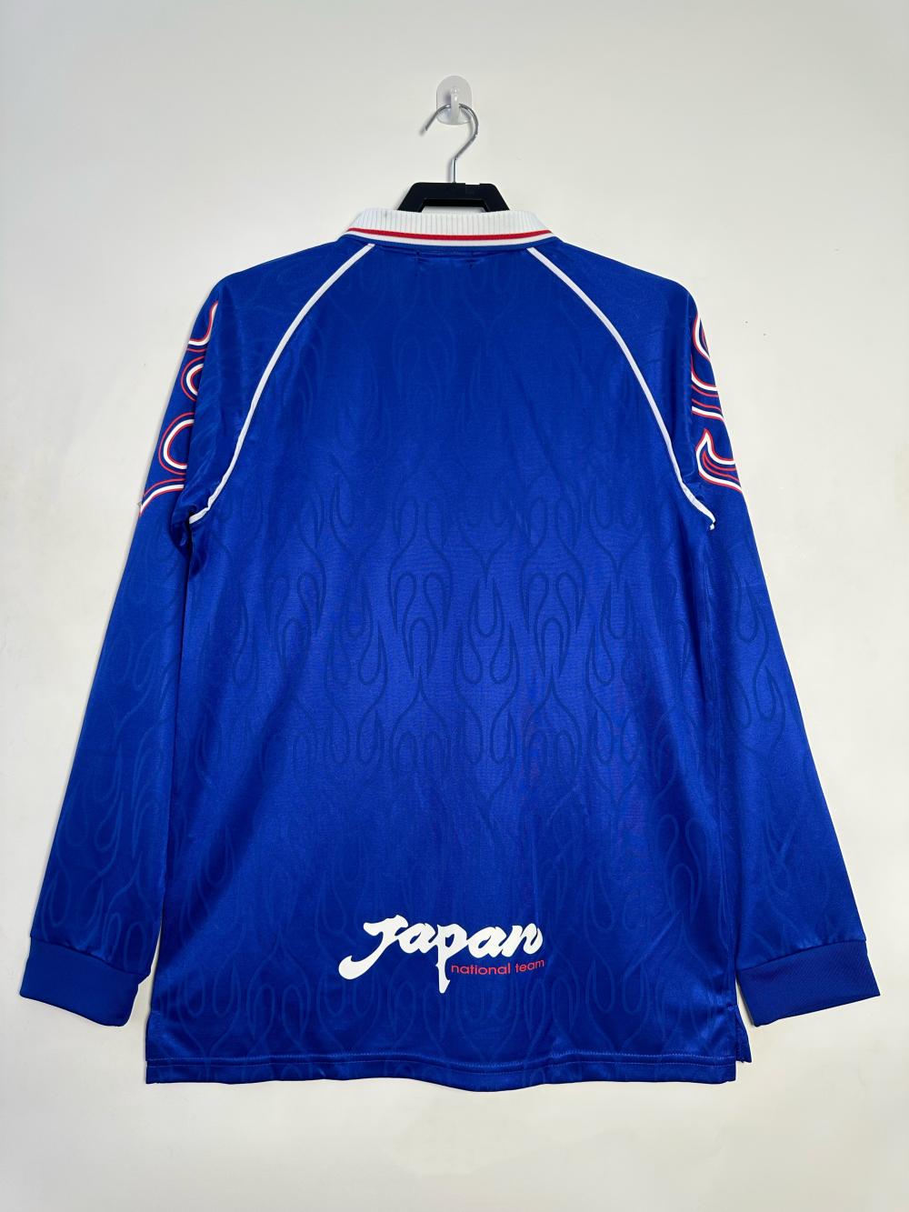 1998 Retro Japan Home Football Jersey Long Sleeve 1:1 Thailand Quality