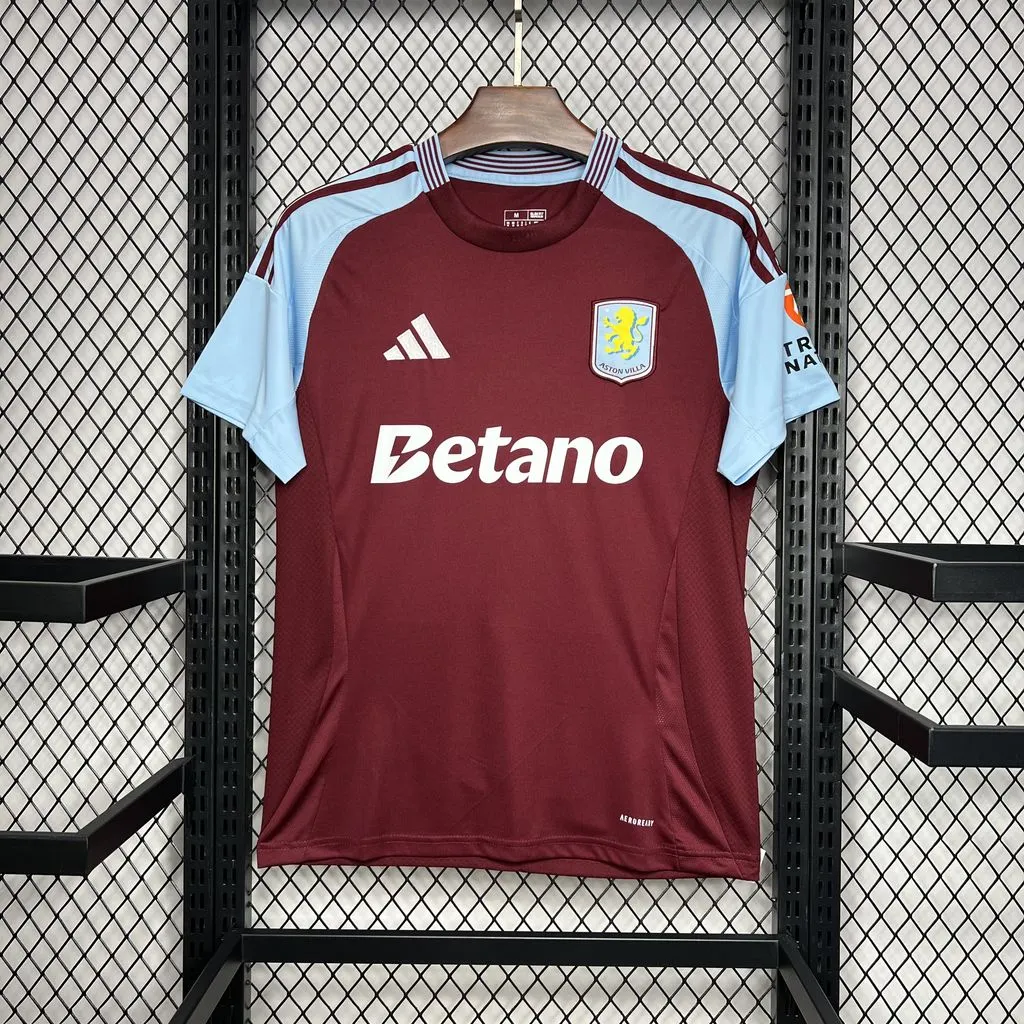 2024/2025 Aston Villa Home Football Shirt 1:1 Thai Quality
