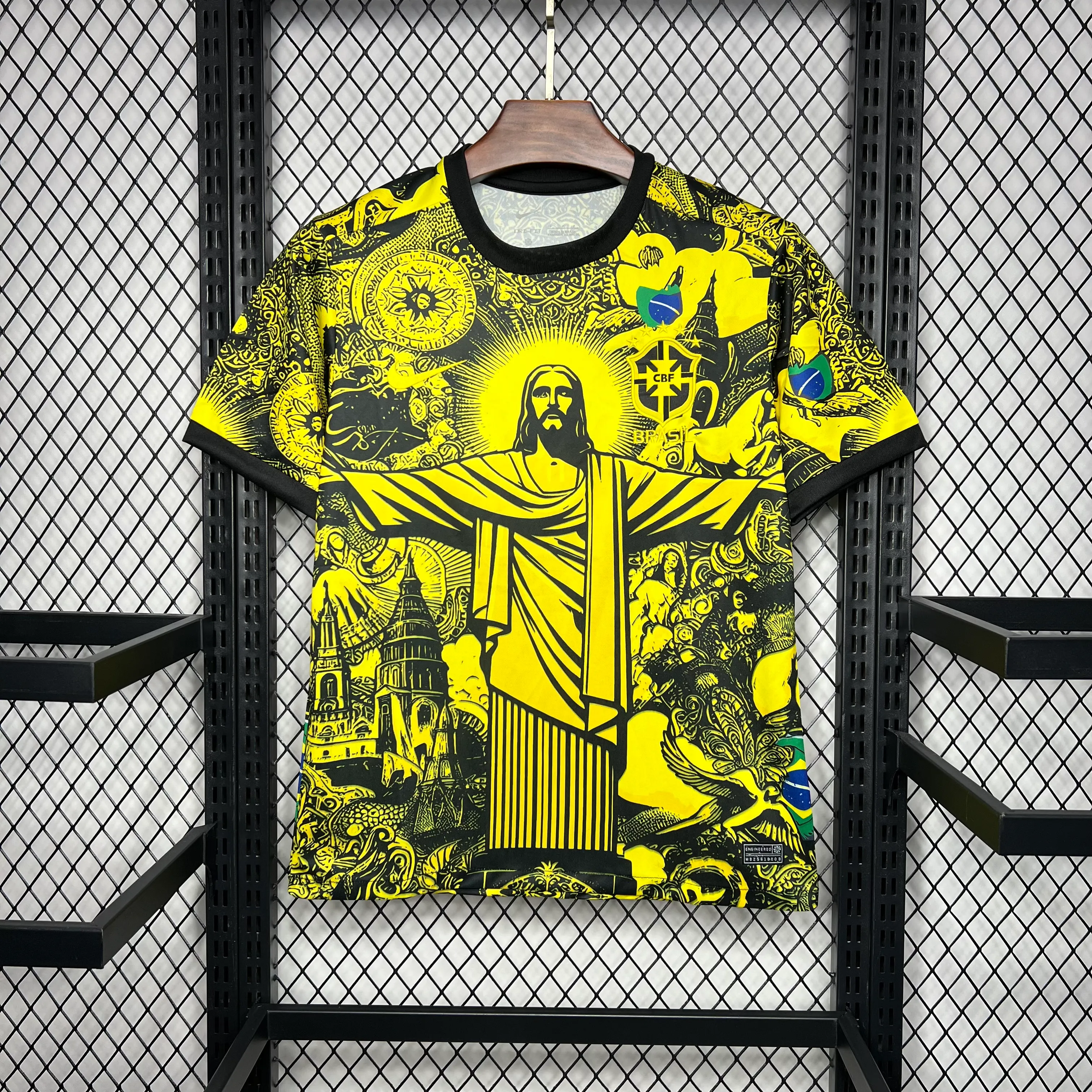 2024-2025 Brazil Special Edition Yellow Jersey