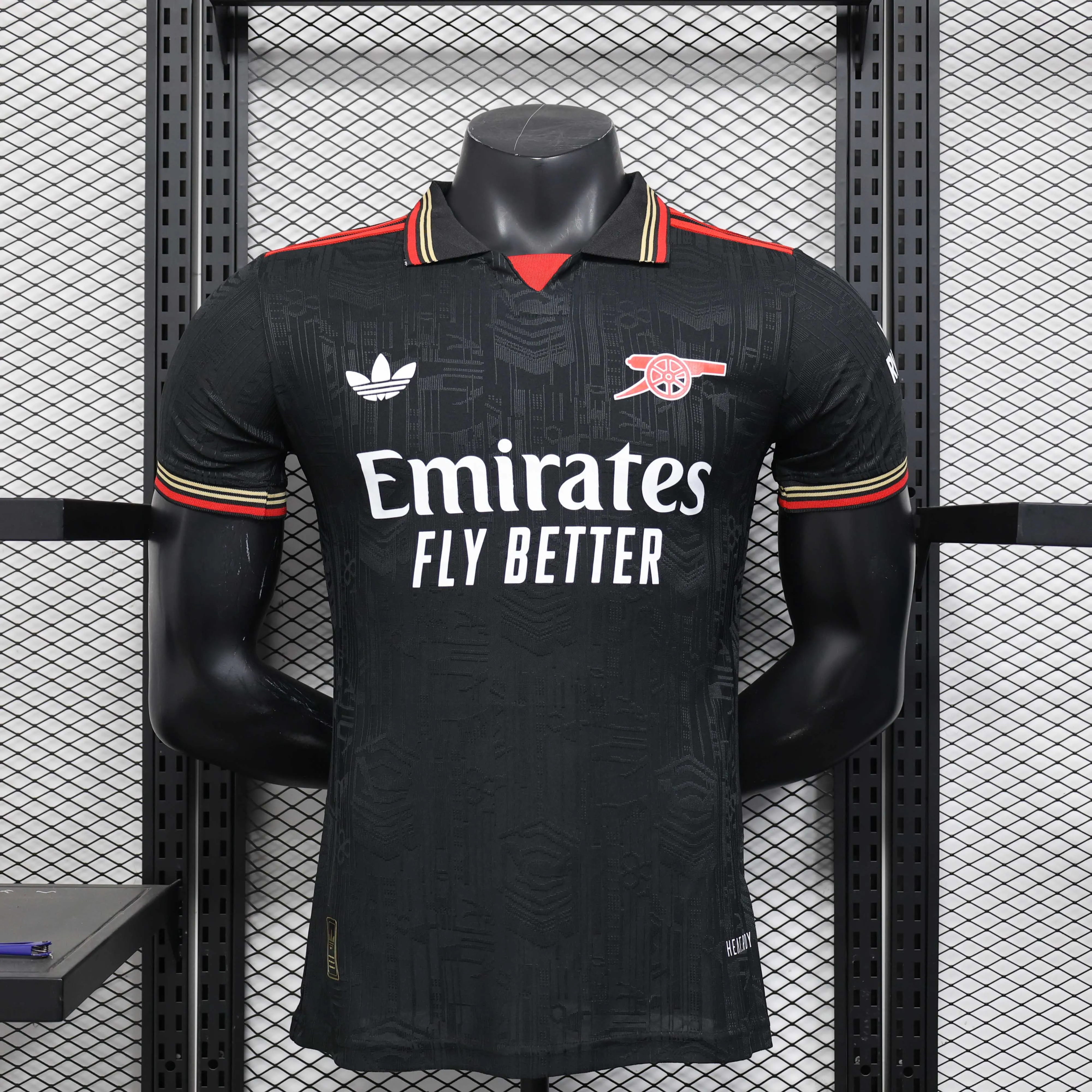 2025/2026 Player Version Arsenal Special Edition Black Football Jersey 1:1 Thai Quality