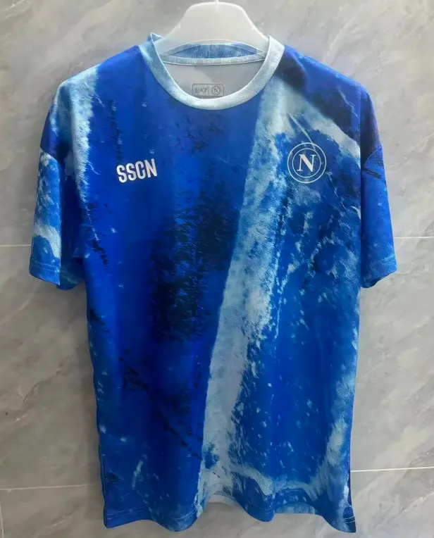 2025/2026 Napoli Training Suit blue Football Jersey 1:1 Thai Quality