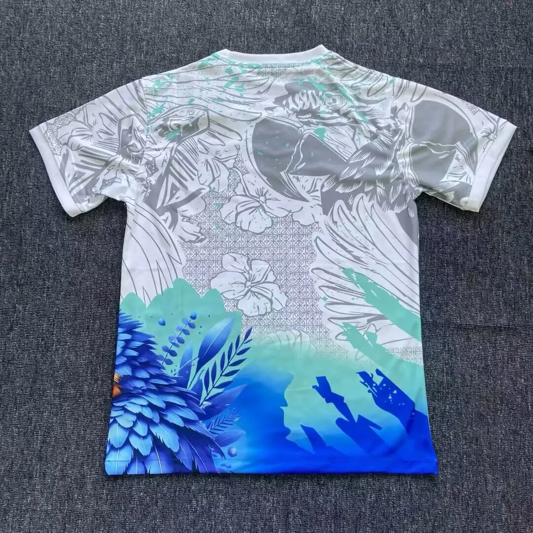 2025/2026 Brazil Special Edition White Blue Bird Football Shirt 1:1 Thai Quality