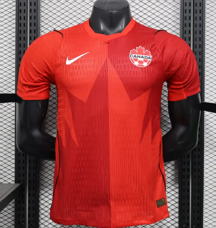 2026 Player Version Canada National Team Home Football Shirt 1:1 Thai Quality