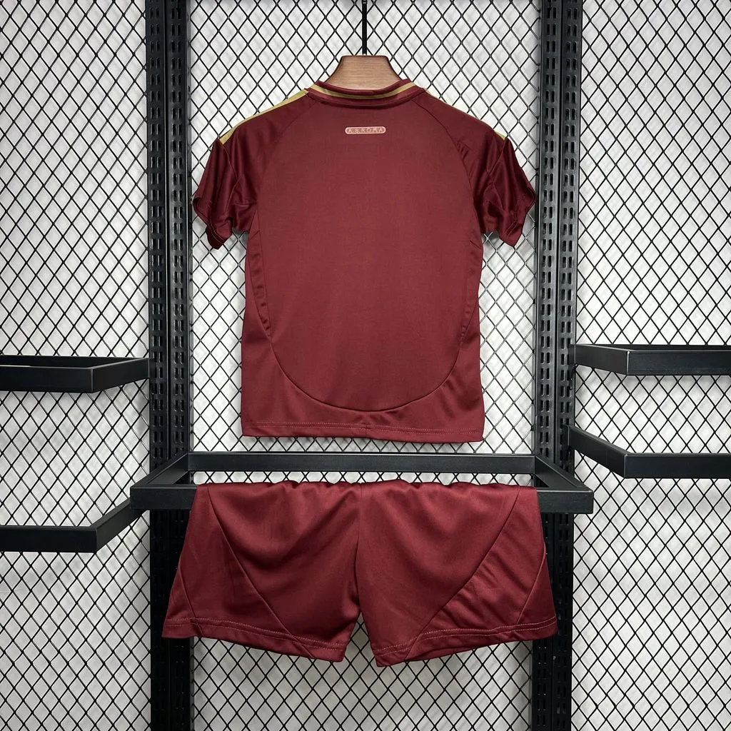 2024/2025 Roma Home Soccer Jersey 1:1 Thai Quality Kids Size