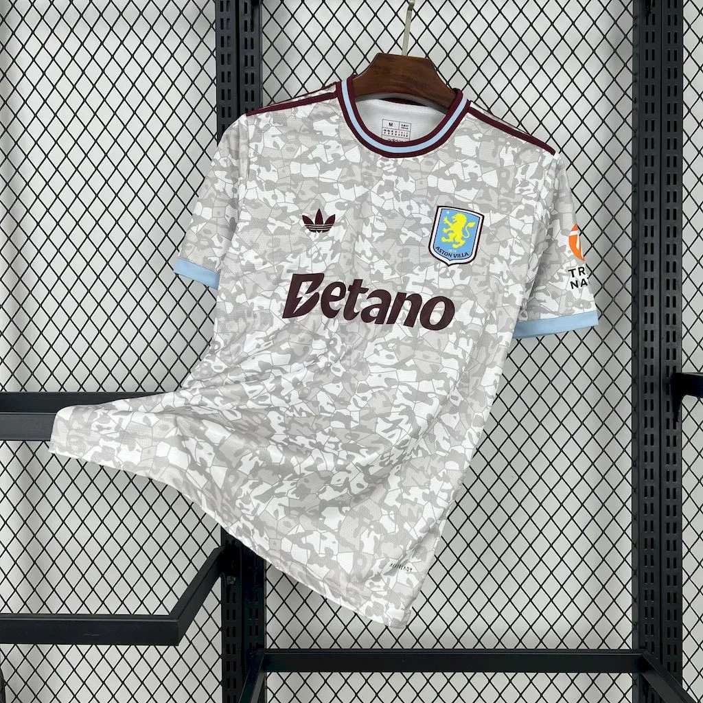 2025/2026 Aston Villa Third Away Football Shirt 1:1 Thai Quality
